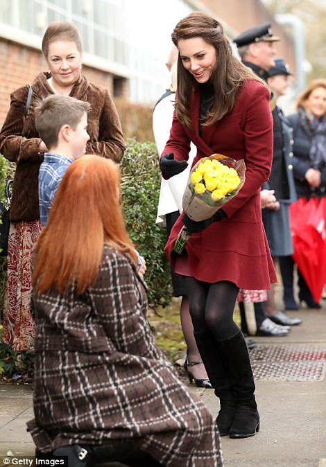 Duchess of Cambridge visits Action for Children at Mamhilad Park Estate
