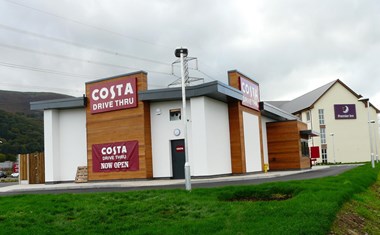 Costa Coffee Drive Thru Now Open