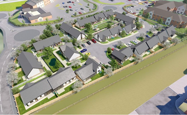 Planning Consent approved at Johnsey Estates site at Westgate, Abergavenny.